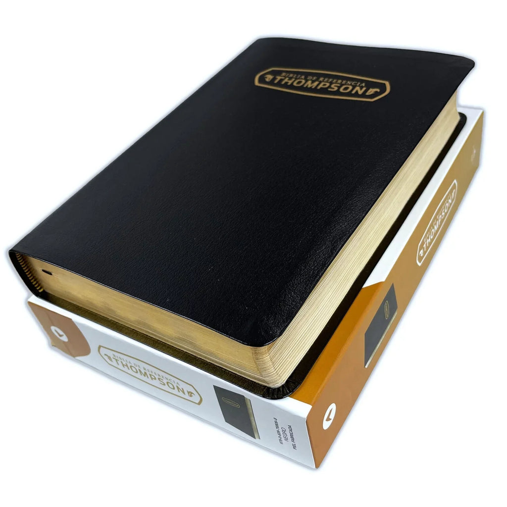 Biblia de Referencia Thompson, Reina Valera 1960, Piel Reciclada/ Spanish Thompson Chain Reference Bible, Reina Valera 1960, Recycled Leather Fibers (Other)