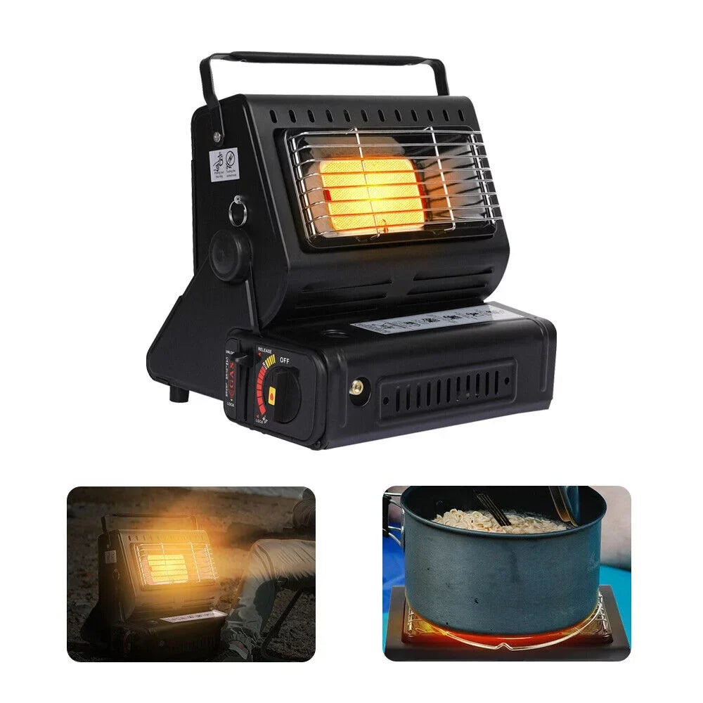 Multipurpose Portable GAS Butane Heater Stove Warming Cooker Burner Camping