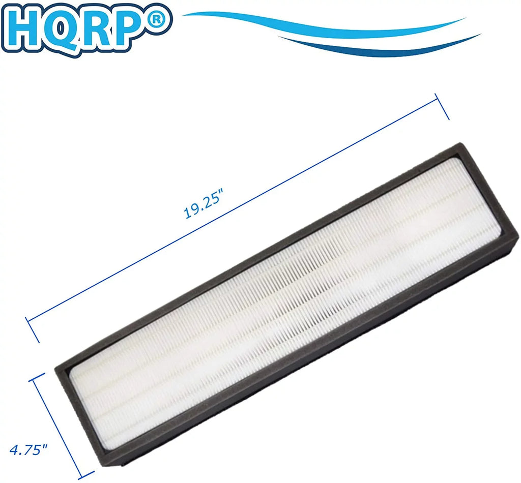 HQRP 2-pack Filter Z Black & Decker BXFLTZ Replacement fits BXAP250 Tower Air Purifier XL