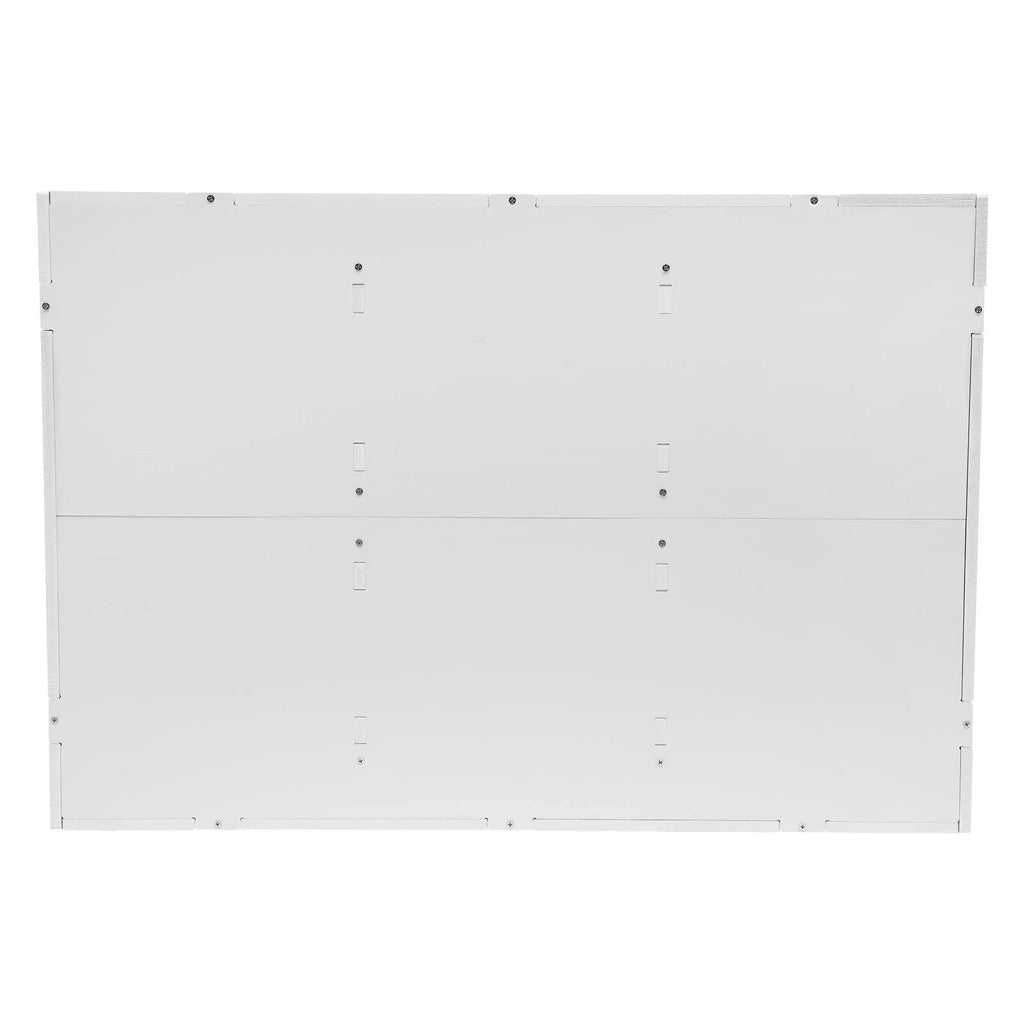 27 Slots Classroom Keepers Literature Storage Rack PVC File Holder White Mailbox