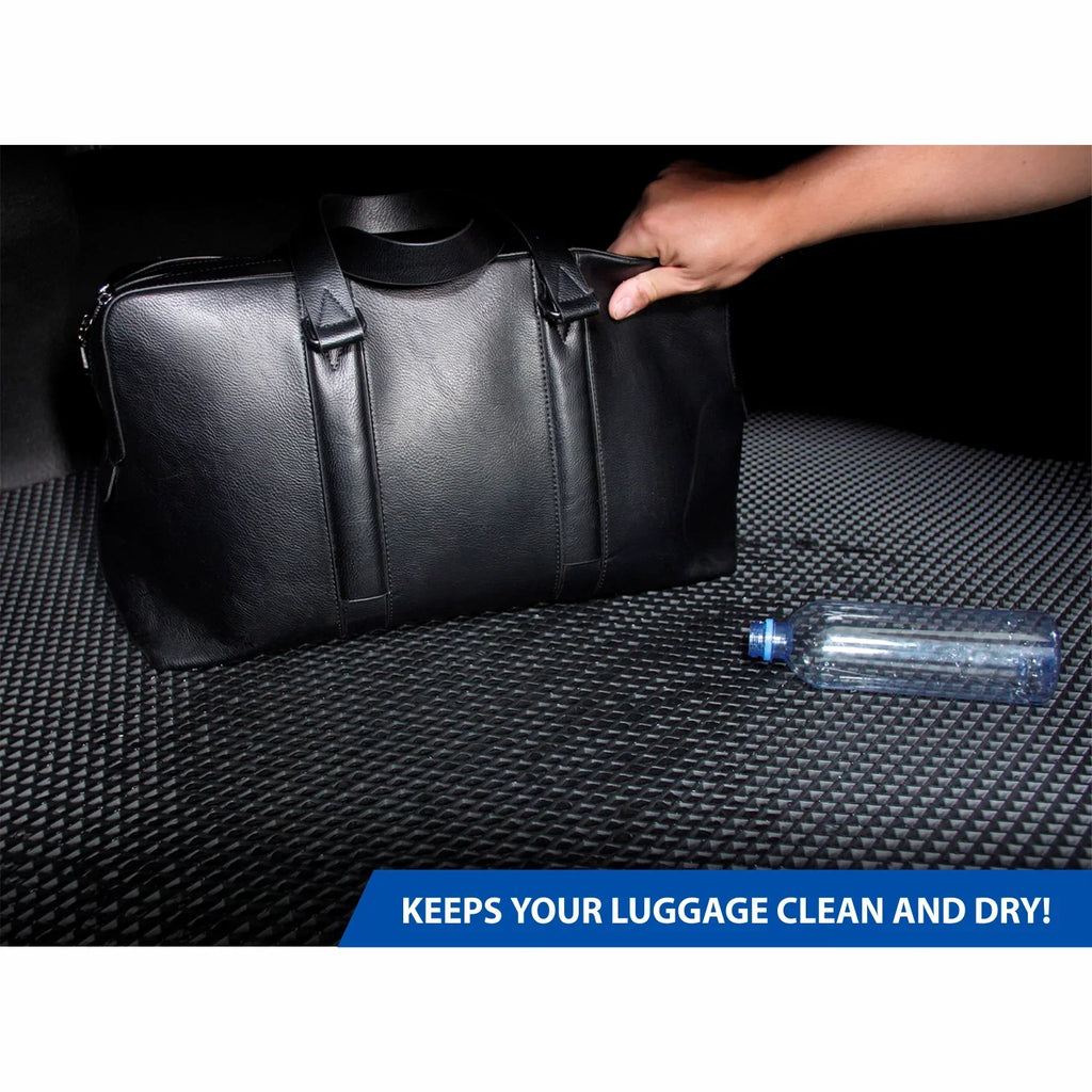 Goodyear Custom Fit Cargo Mat Liner Toyota Camry 2015-2017 - Heavy Duty Trunk Liner, Dimond Shape, Luggage with Waterproof, Liquid & Dirt Trapping Technology - Anti-Slip Cargo Liner - GY004538
