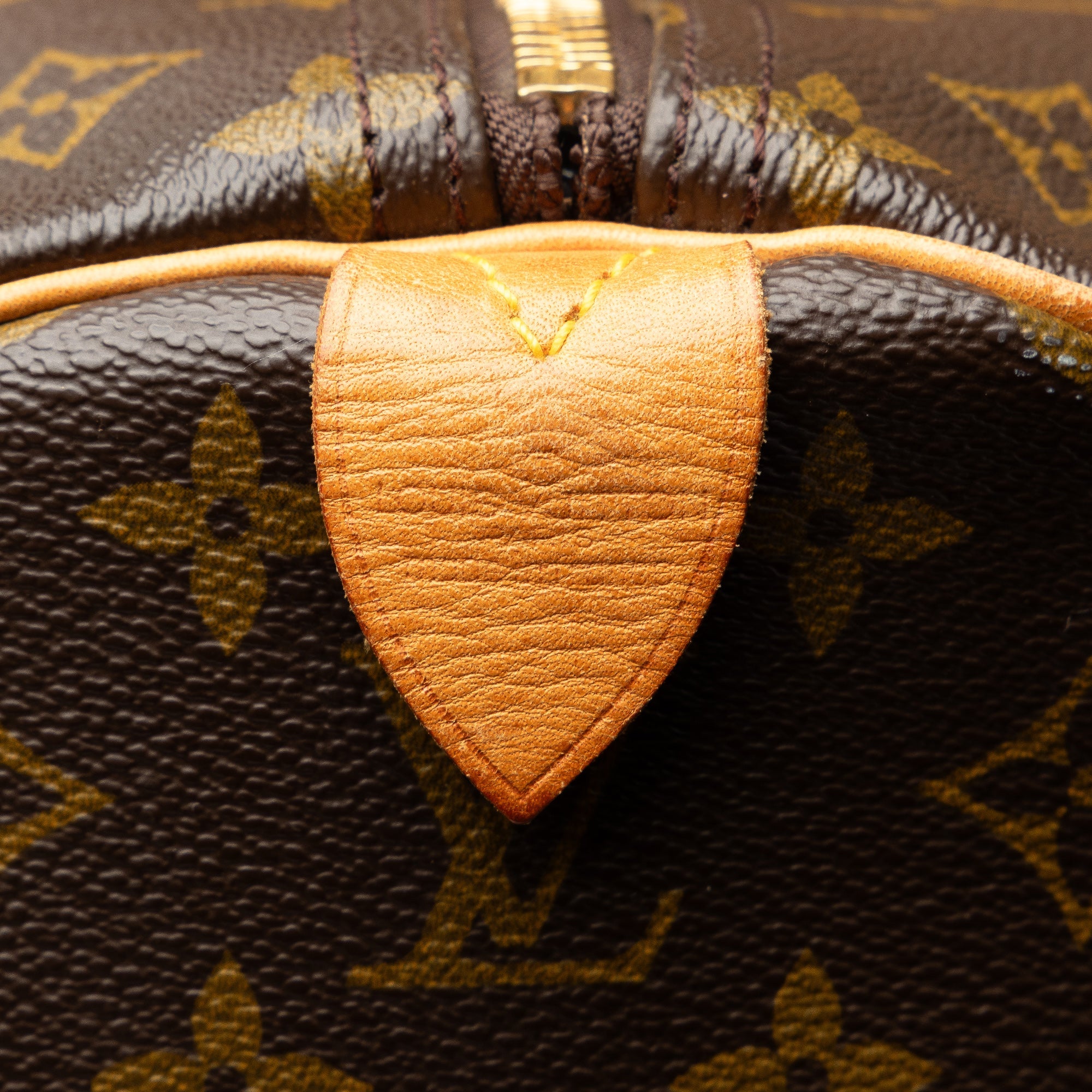 Pre-Owned Authenticated Louis Vuitton Monogram Keepall 60 Canvas Brown Travel Bag WeekenderBag Unisex (Fair)