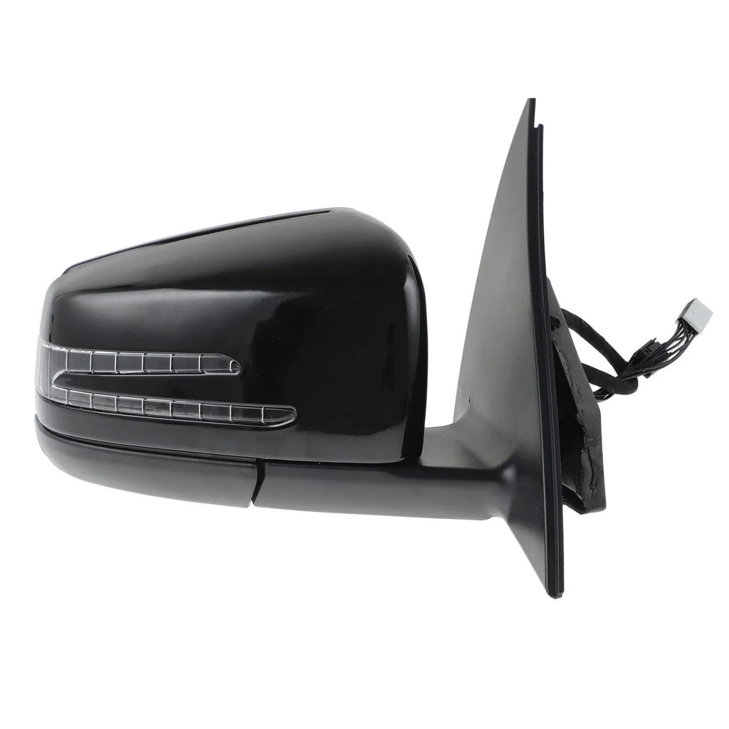 Right Passenger Mirror With Puddle Light Power Fold Benz C250 C300 C350