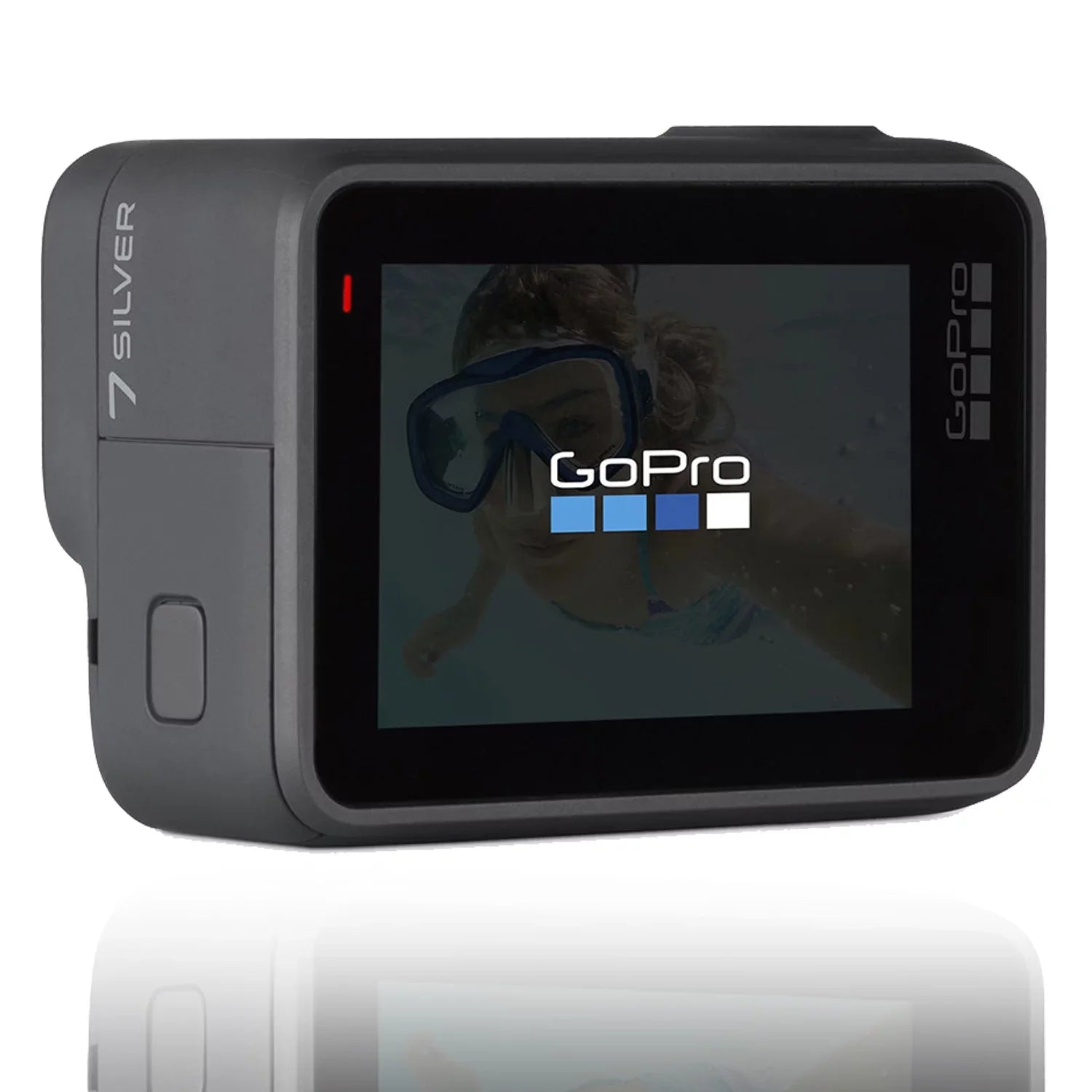 Restored GoPro HERO7 Silver Camera + Super Suit Dive Housing Case ECommerce Packaging Waterproof Digital Action Camcorder With Touch Screen 4K HD Video 12MP Photos (Refurbished)