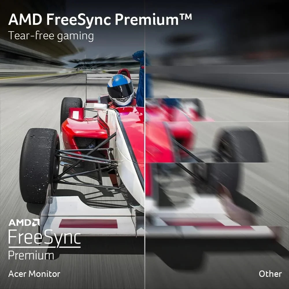 Acer 32” 144Hz 4K Gaming Monitor 1ms AMD FreeSync Premium UHD (3840x2160) DCI-P3 90% Delta E<1 VESA HDR400 HDMI 2.1 HDMI 2.1x2, DisplayPort, USB, Speaker Nitro XV322QK VBMIIPHZX