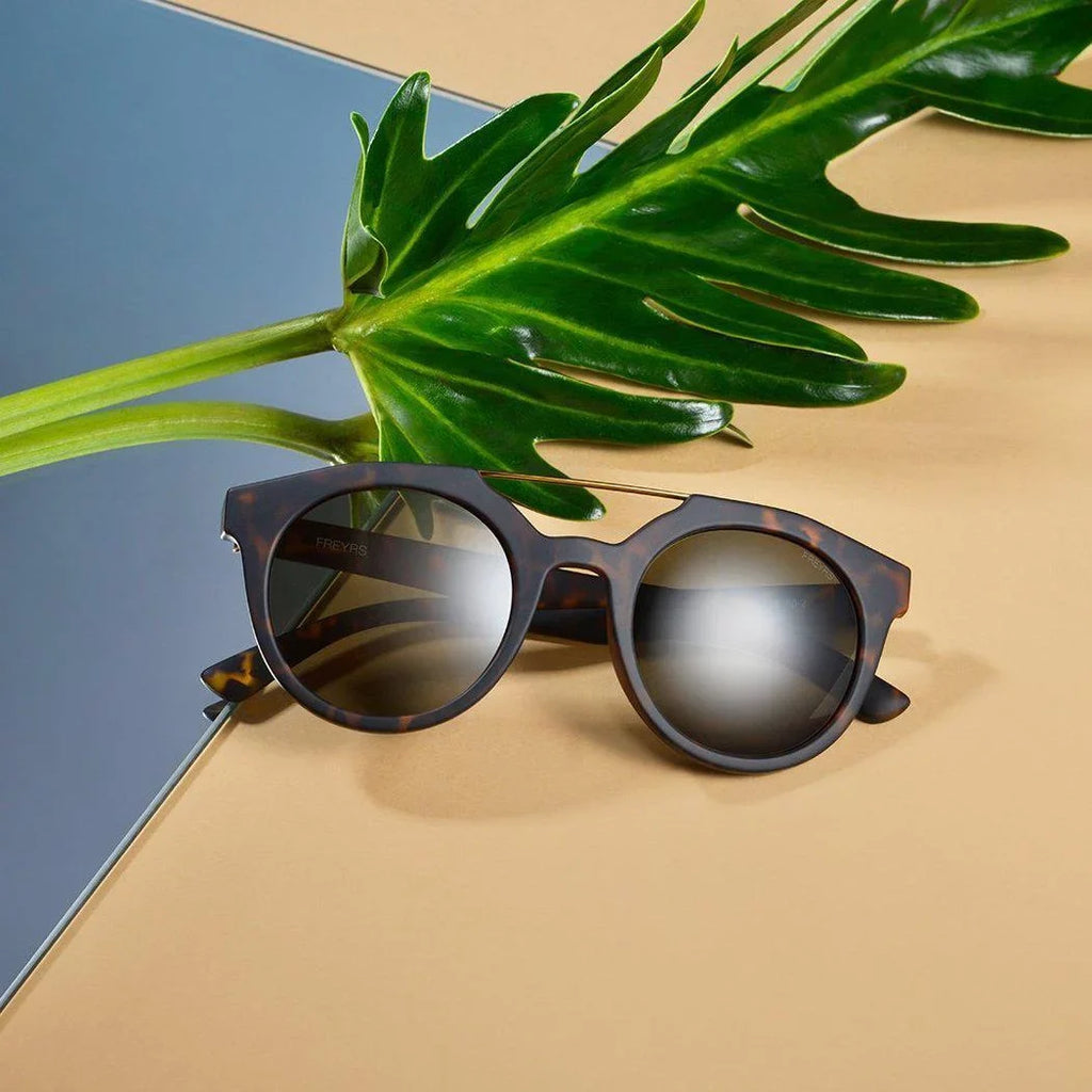 Collins Round Designer Fashion Womens Sunglasses by FREYRS Eyewear