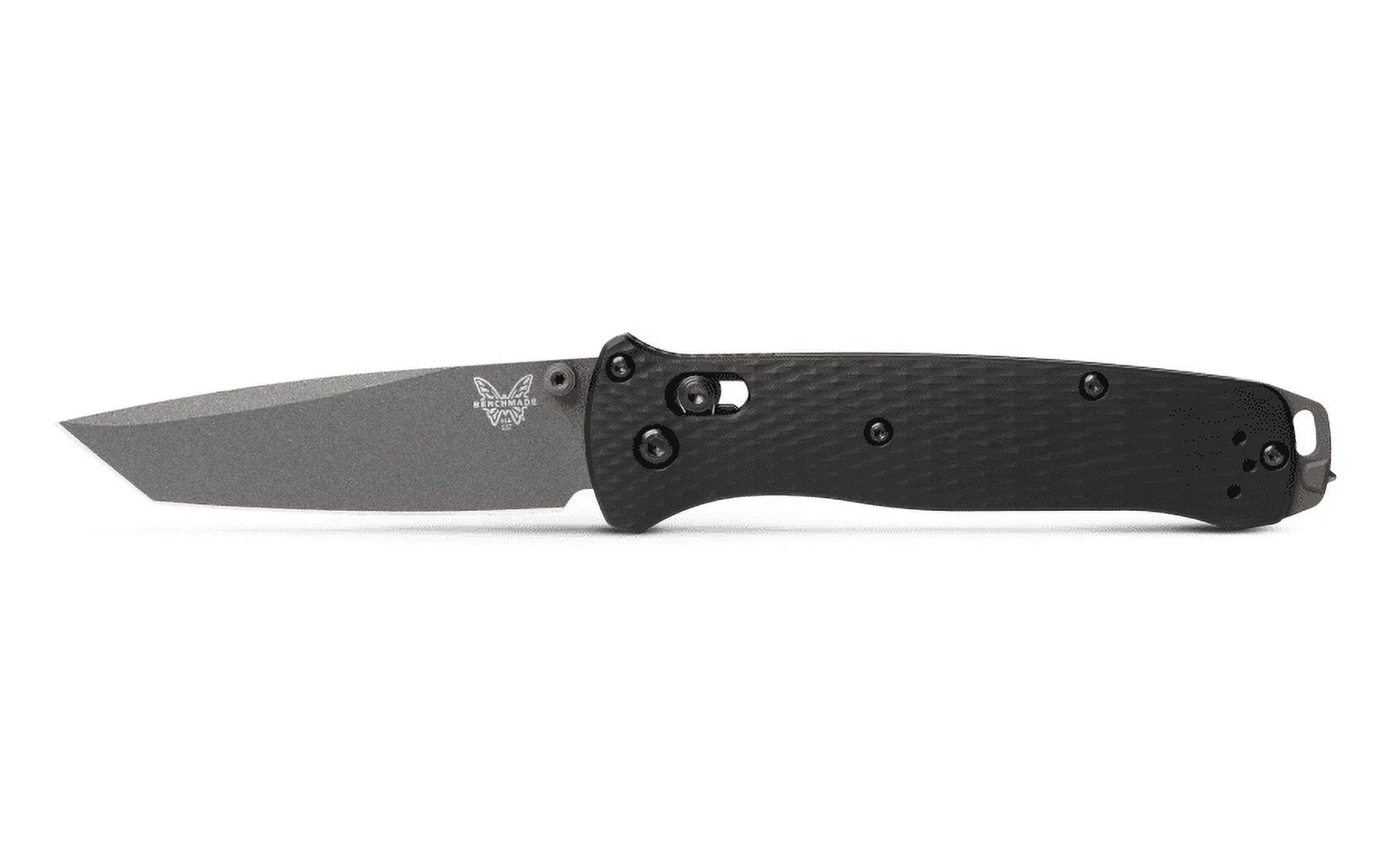 Benchmade Tanto Blade Black Aluminum Handle Folding Knife - BM-537GY-03