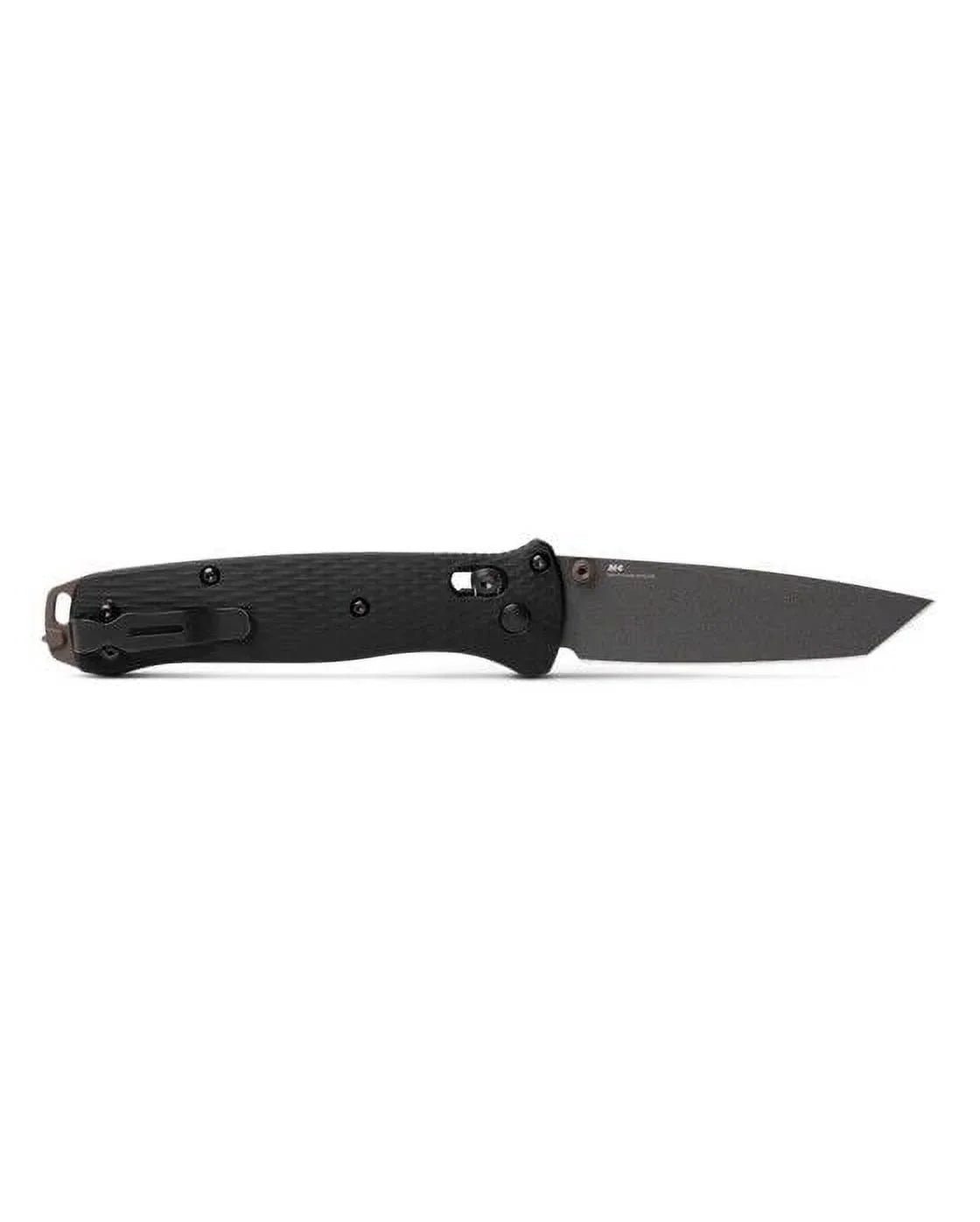 Benchmade Tanto Blade Black Aluminum Handle Folding Knife - BM-537GY-03