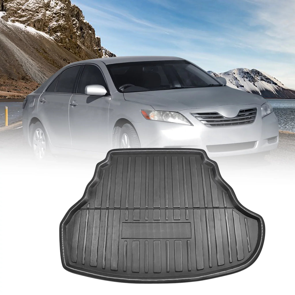 Black Car Rear Trunk Boot Liner Cargo Mat Floor Tray Toyota Camry 12-17