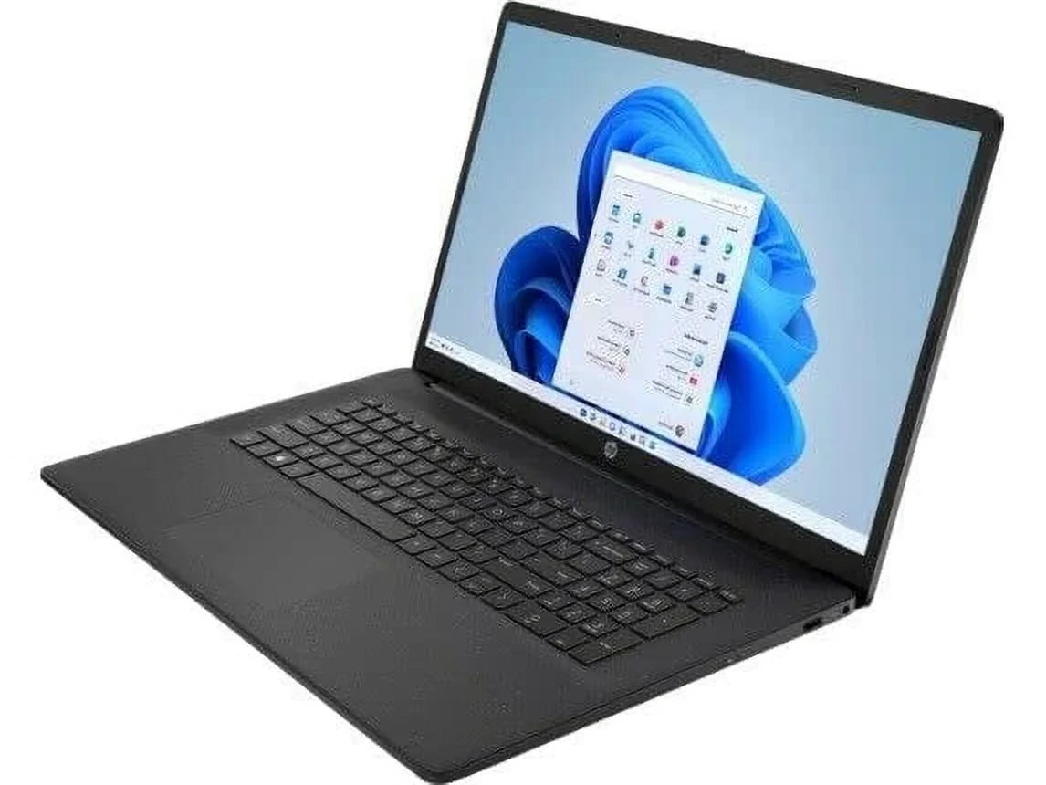 HP High Permance Laptop 2023, 17.3" FHD IPS, 10-Core 12th Intel i7-1255U, Iris Xe Graphics, 16GB DDR4, 512GB SSD, WiFi 6 Bluetooth HDMI USB-C Fullsize Keyboard Numpad, Windows 10, COU 32GB USB