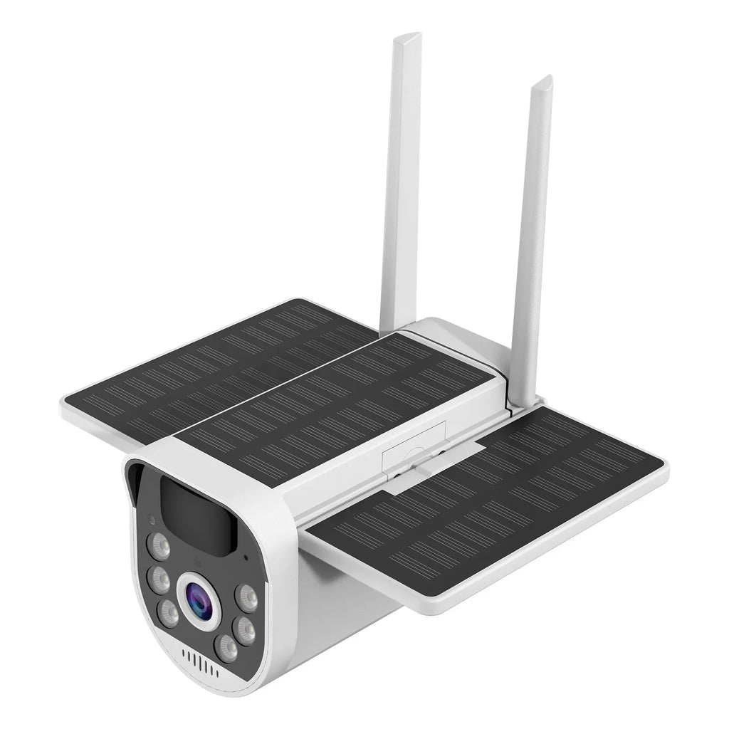 Pristin 4G WiFi Camera, 1080P Folding Solar Camera with PIR Motion Detection, Long Standby IP66 Waterproof