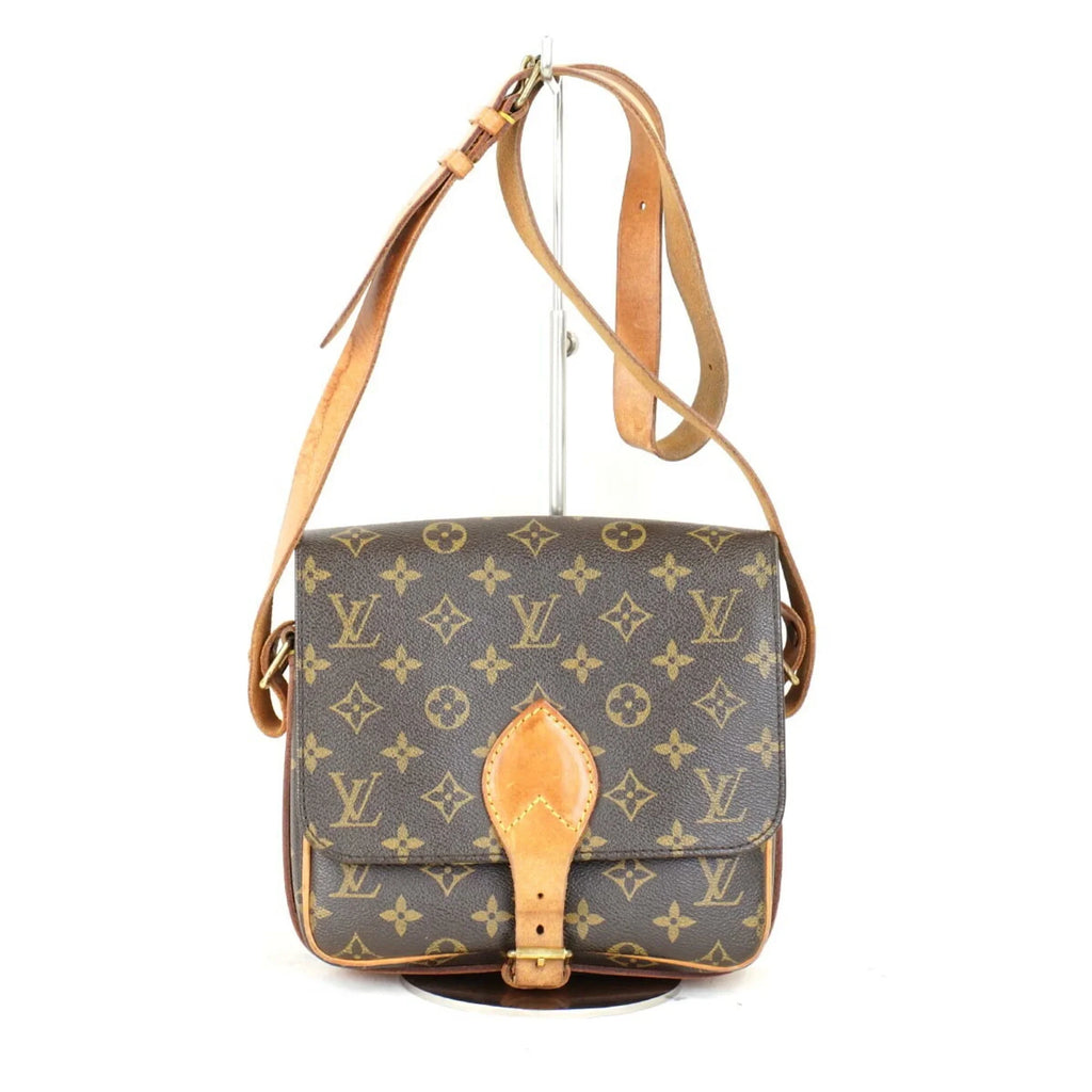 Pre-Owned LOUIS VUITTON Cartesier MM M51253 Shoulder Bag Monogram Canvas Women's (Fair)