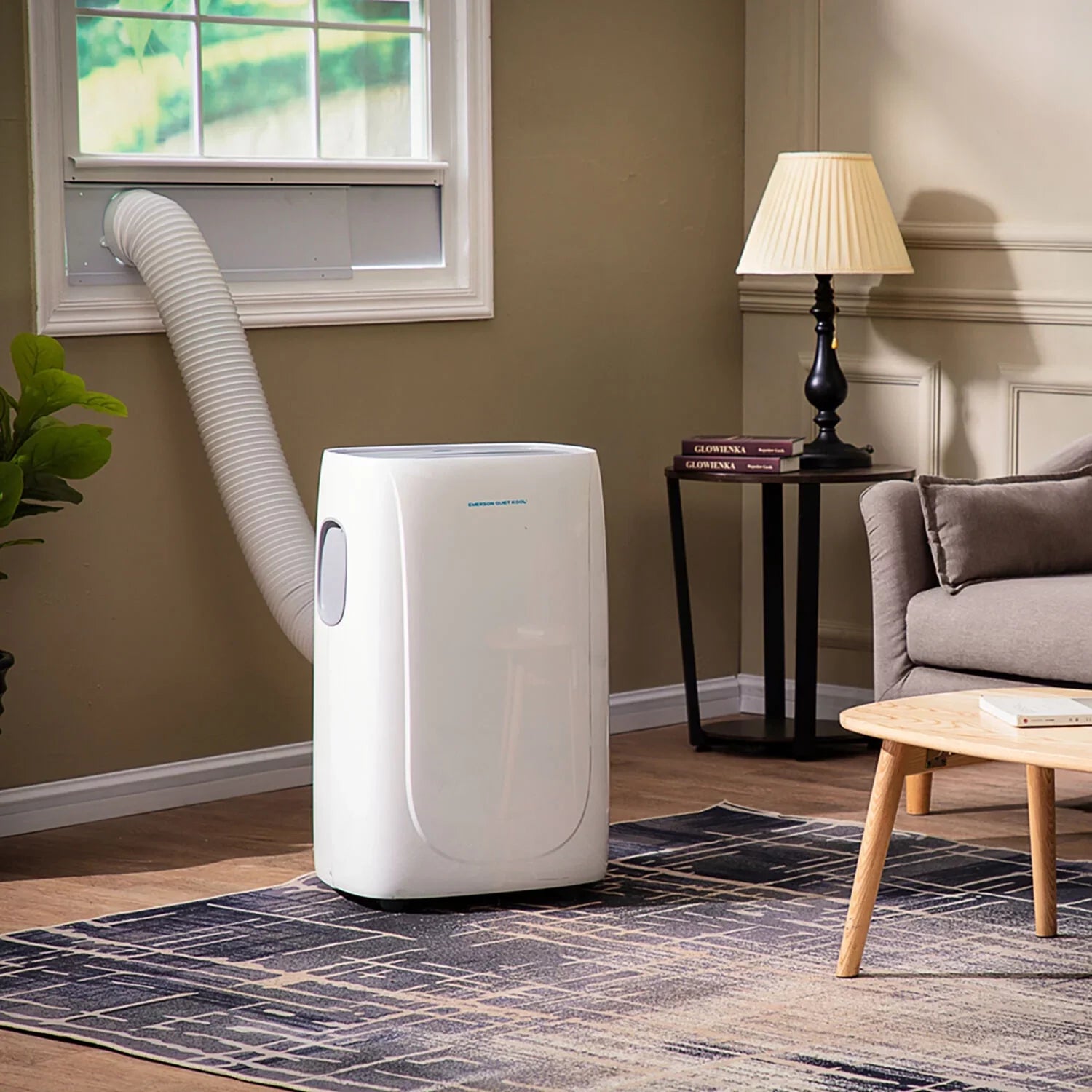 Emerson Quiet Kool SMART Portable Air Conditioner with Remote, Wi-Fi, and Voice Control Rooms up to 300-Sq. Ft.