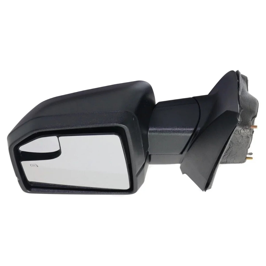 AutoShack Driver and Passenger Mirror Power Manual Folding Heated Textured Black Set of 2 Replacement 2015 2016 2017 2018 Ford F-150 2.7L 3.0L 3.3L 3.5L 5.0L V6 V8 4WD RWD KAPFO1320523PR