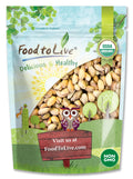 Food to Live Organic Calinia Pistachios (In Shell, Roasted and Salted, Non-GMO, Bulk) (2 Pounds)
