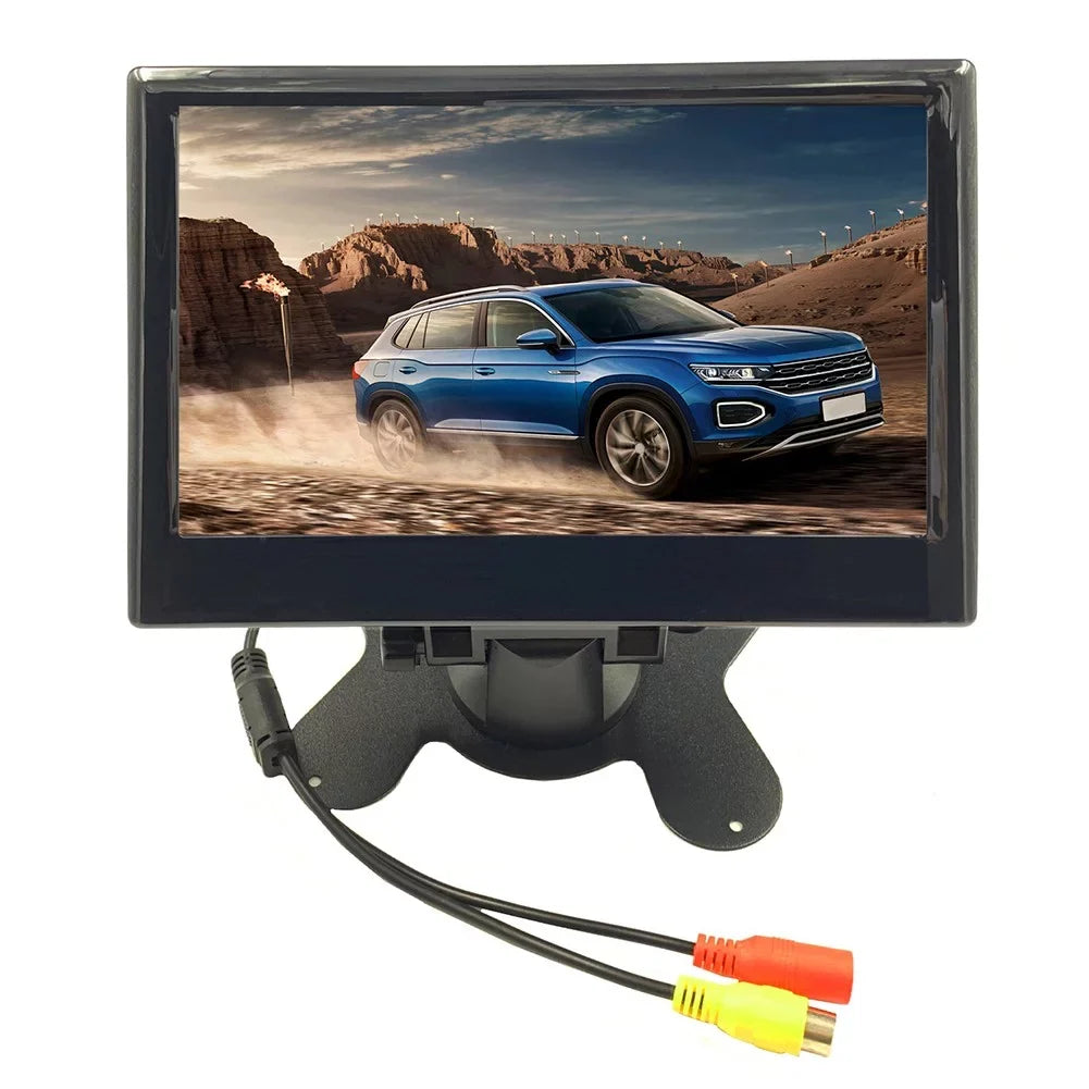 Gerich Truck Tractor Lorry IR Rear View Reversing Camera and 7\\\" LCD Backup Monitor Kit