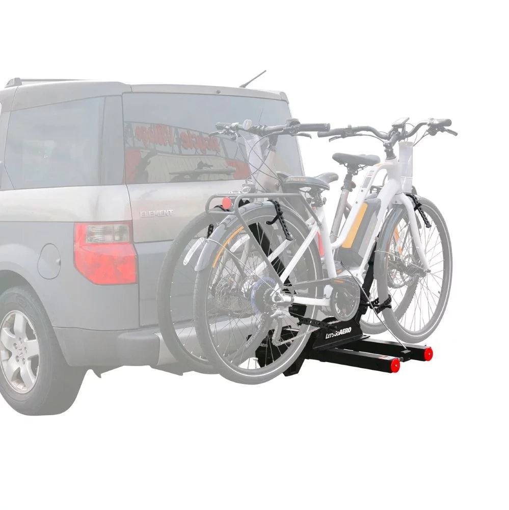 Lets Go Aero (B00390) V-Lectric FAT PRO Two Fat Tire EBike Carrier Fits 2" Receiver Hitch