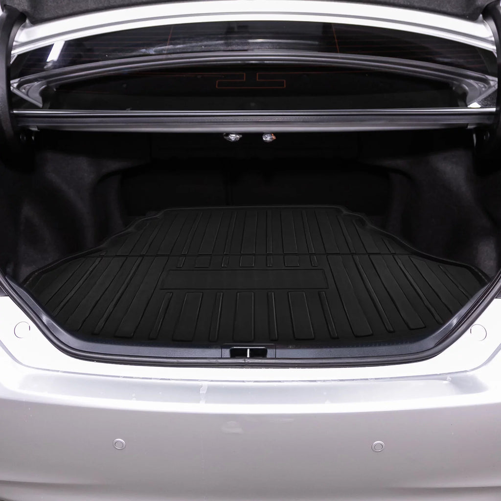 Black Car Rear Trunk Boot Liner Cargo Mat Floor Tray Toyota Camry 12-17