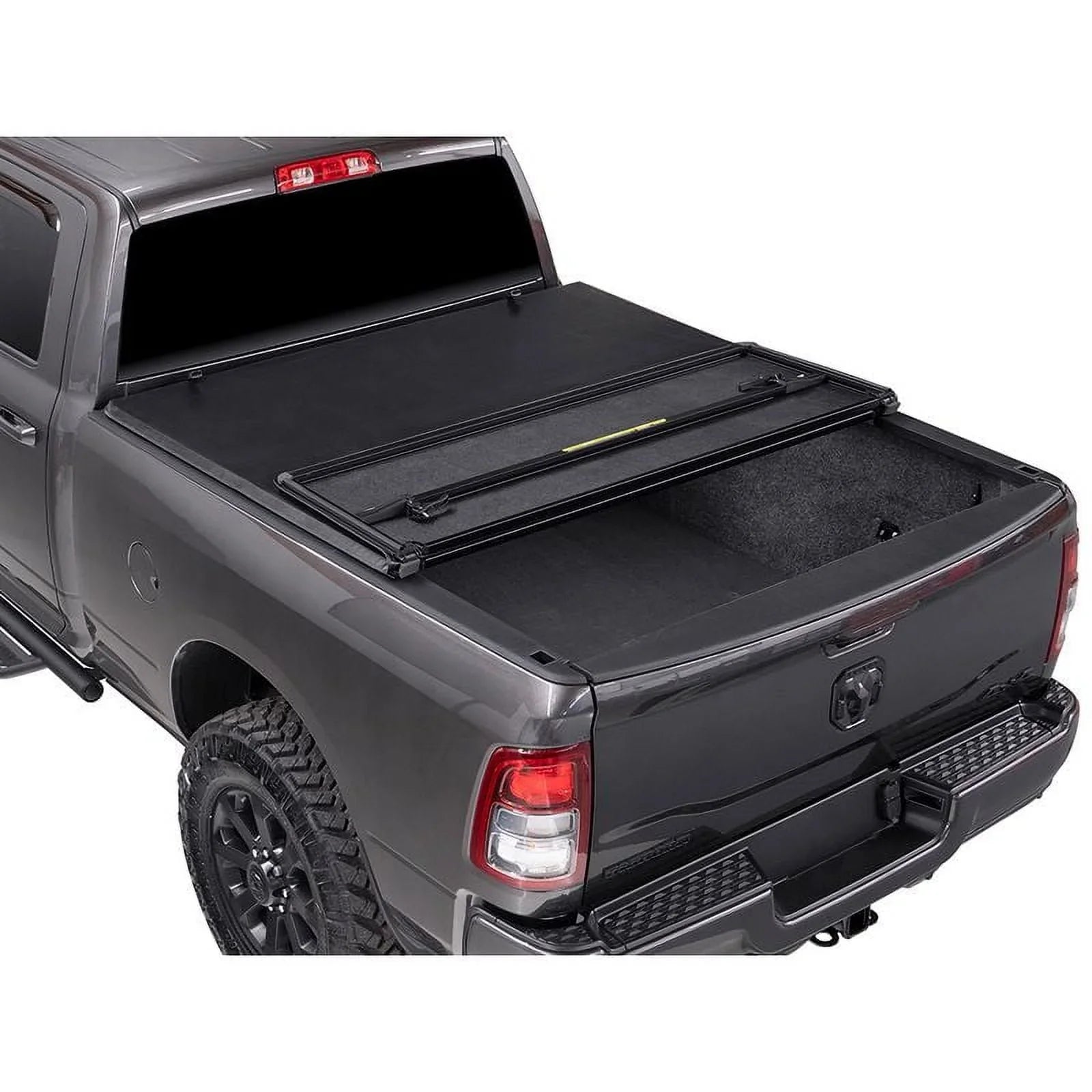 Tonno Pro Hard Fold, Hard Folding Truck Bed Tonneau Coating | HF-260 | Fits 2019 - 2023 Dodge Ram 1500/2500/3500 6' 4" Bed (76.3")