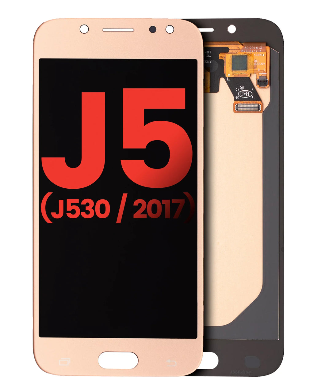 Replacement OLED Assembly Without Frame For Samsung Galaxy J5 / Pro / Duo (J530 / 2017) (Aftermarket Plus) (Gold)