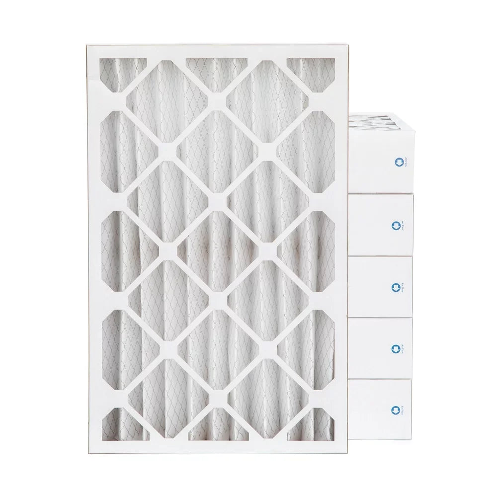 Pamlico Air 12x24x4 MERV 8 Pleated AC Furnace Air Filters. Case of 6. Actual Size: 11-3/8 x 23-3/8 x 3-3/4