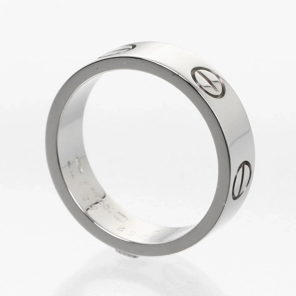 Pre-Owned Cartier CARTIER Love No. 15 Ring K18 WG White Gold Approx. 7.9g I122924022 (Good)