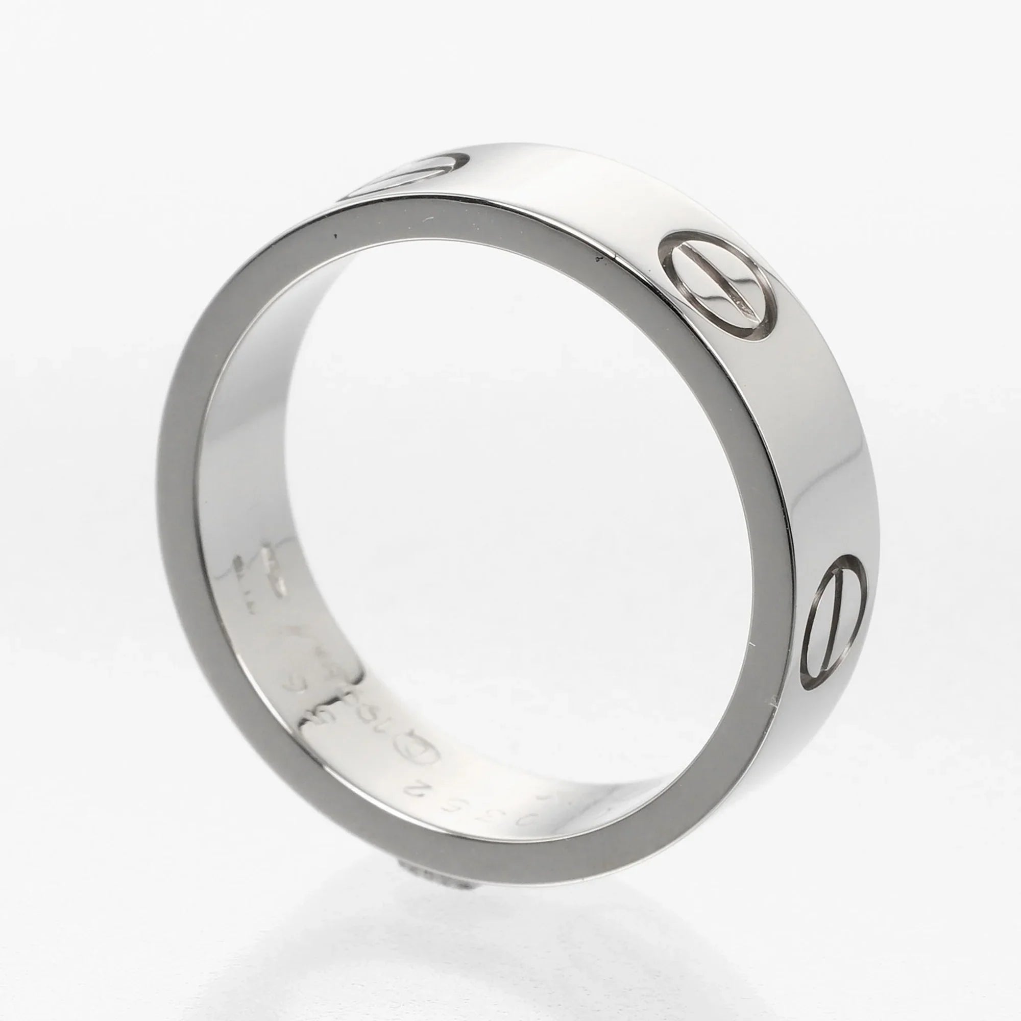 Pre-Owned Cartier CARTIER Love No. 15 Ring K18 WG White Gold Approx. 7.9g I122924022 (Good)