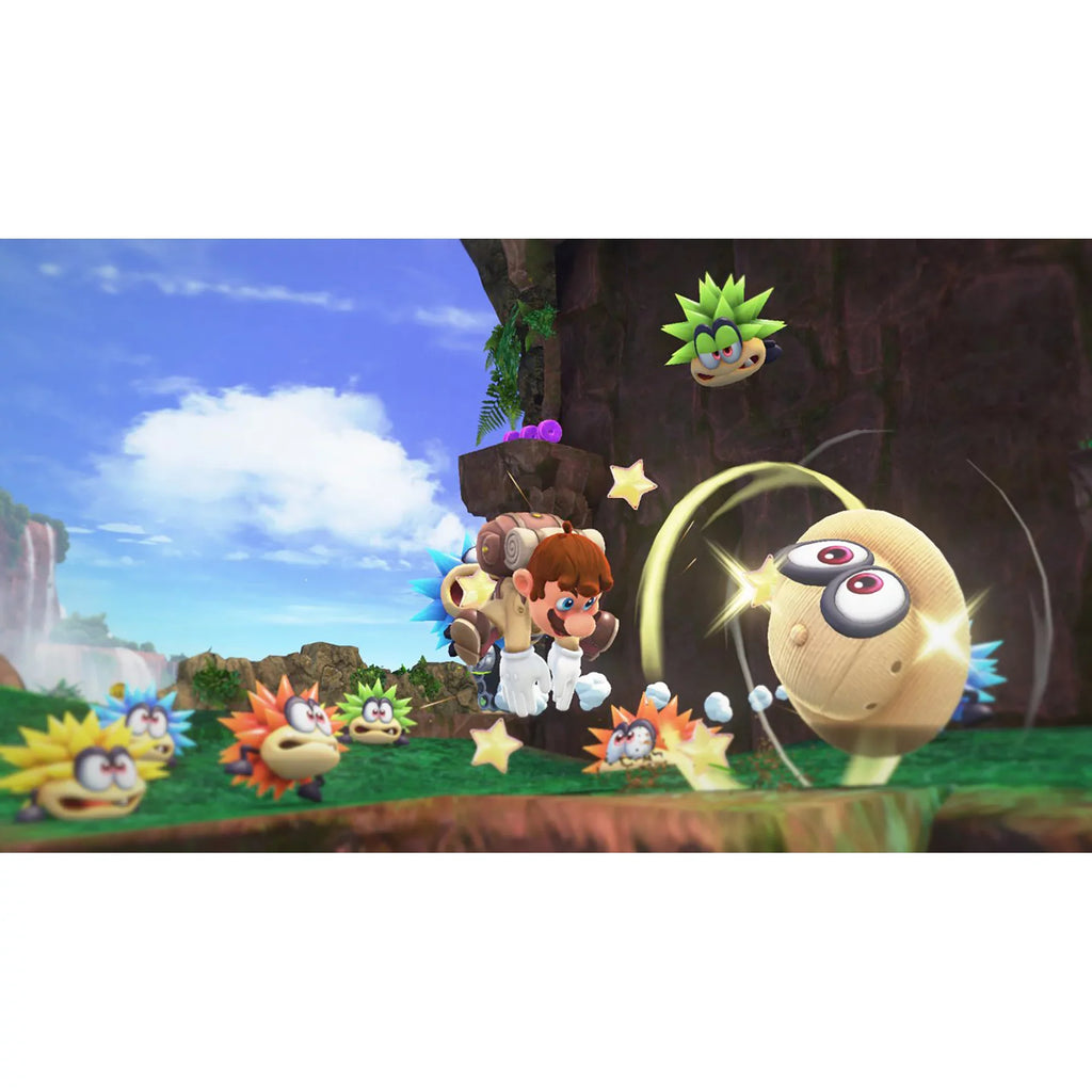Super Mario Odyssey - Nintendo Switch + 11" Yoshi Plush