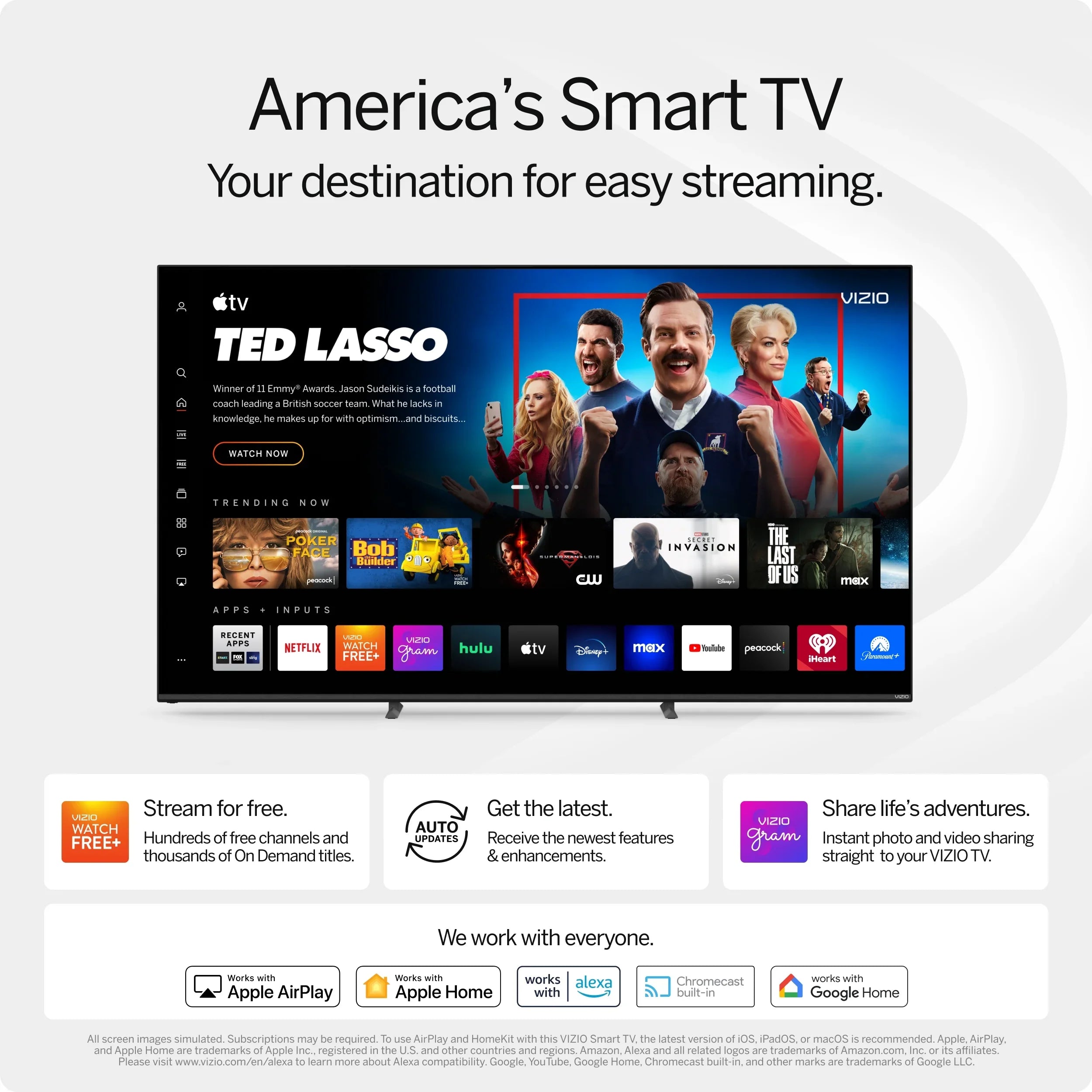 VIZIO 70" Class M6 Series 4K QLED HDR Smart TV M70Q6-J03