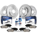 Detroit Axle - Brake Kit Chevy GMC Silverado Sierra 1500 Tahoe Suburban Yukon XL Cadillac Escalade ESV Brake Rotors Ceramic Brakes Pads Front and Rear Replacement