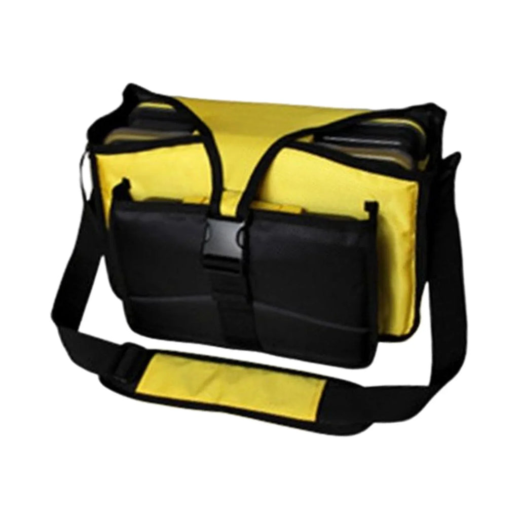 Fishing Tackle Bag Shoulder Bag Fishing Bag Gift Men Storage Bag Portable Tackle Box Organizer fishing lures Bag Sea Fishing Yellow