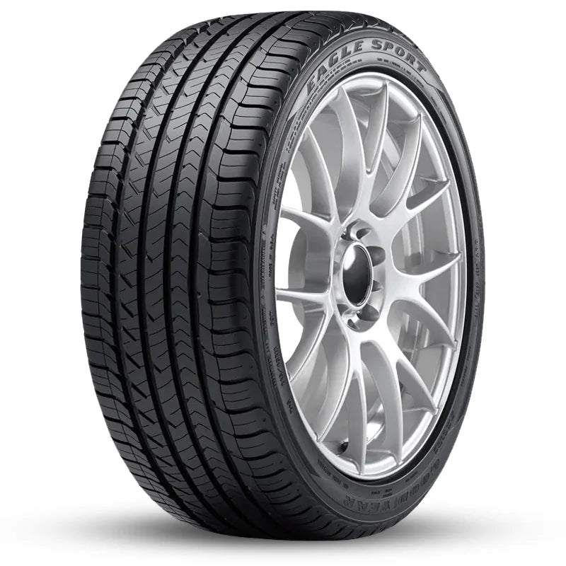 Set of 4 Goodyear Eagle Sport All Season 225/60R18 100V Permance 50K Mile M+S Tires 109132366 / 225/60/18 / 2256018 Fits: 2018-23 Chevrolet Equinox LT, 2017-18 Subaru Outback 3.6R Touring