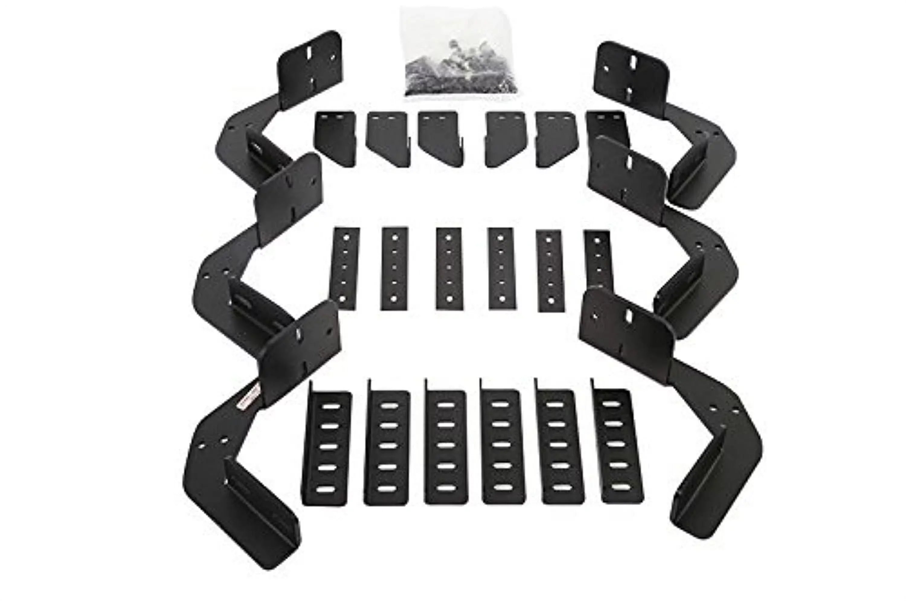 Dee Zee DZ 15336 Bracket Running Boards - Rough Step - fits 2013 - 2019 Dodge Ram
