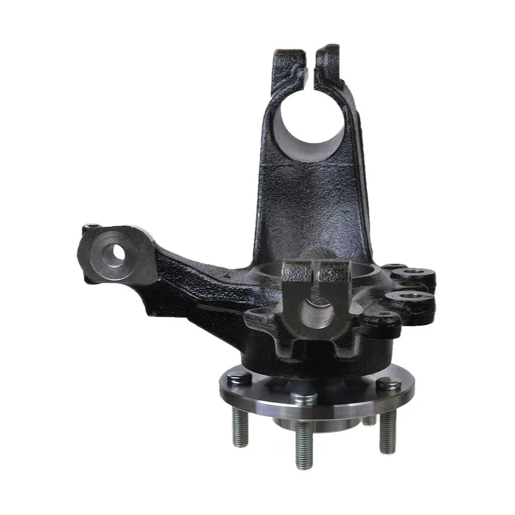 AutoShack Front Steering Knuckles and Wheel Bearing Hub Assembly 5 Lugs with ABS Set of 2 Driver and Passenger Side Replacement 2012 2013 2014 2015 2016 2017 2018 Ford Focus 2.0L FWD