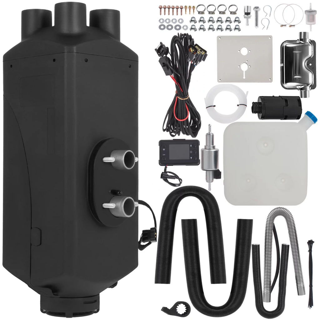 BENTISM 8KW 12V Diesel Air Heater LCD Thermostat 8000W For Trucks Vessel Car Trailer