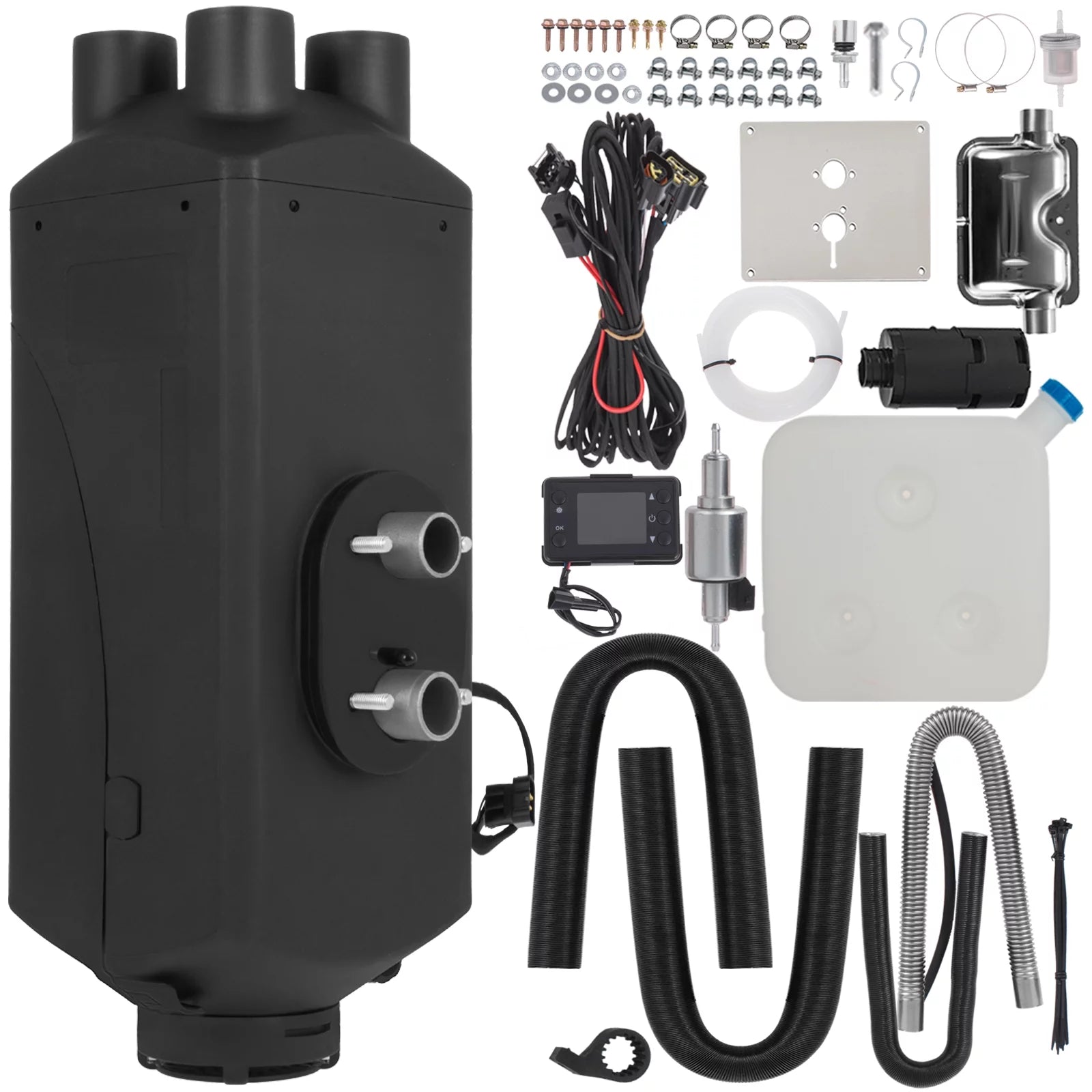 BENTISM 8KW 12V Diesel Air Heater LCD Thermostat 8000W For Trucks Vessel Car Trailer