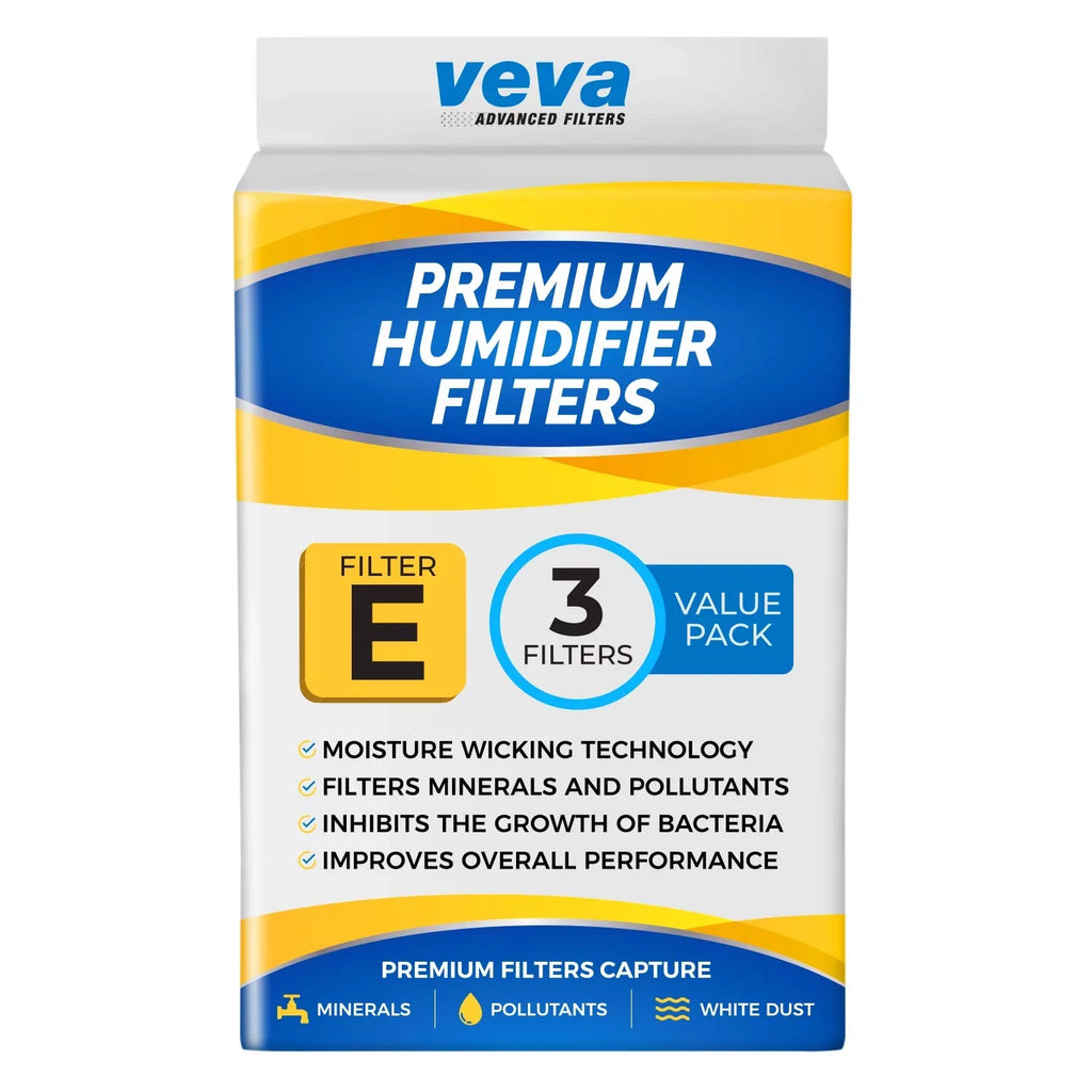 VEVA 3 Pack Premium Humidifier Replacement Filters HW Filter E
