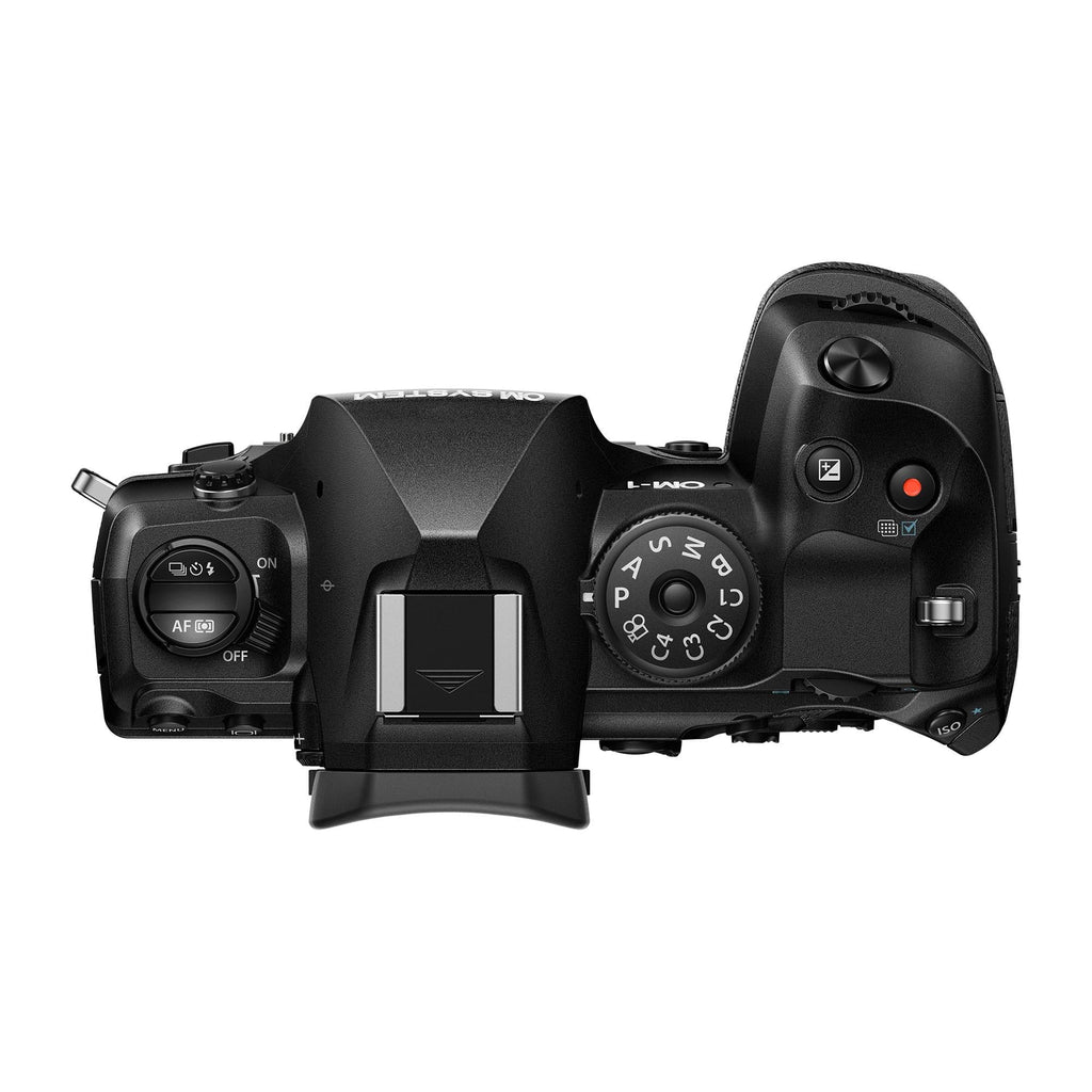 Olympus OM SYSTEM OM-1 Mark II 20.4 Megapixel Mirrorless Camera Body Only, Black