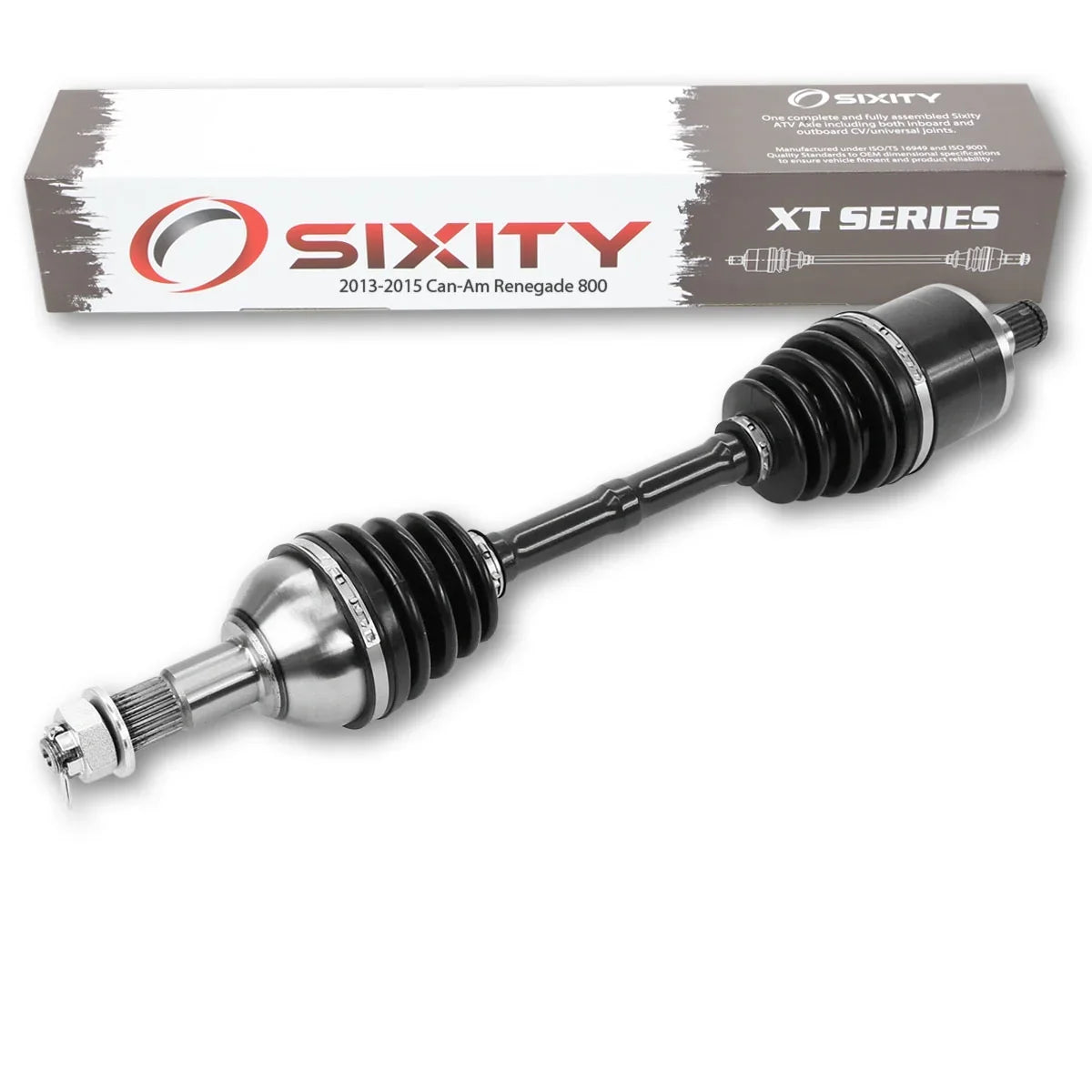 Sixity XT Rear Left Axle Matching with Can-Am Renegade 800 2013-2015 - EFI STD XXC 4X4