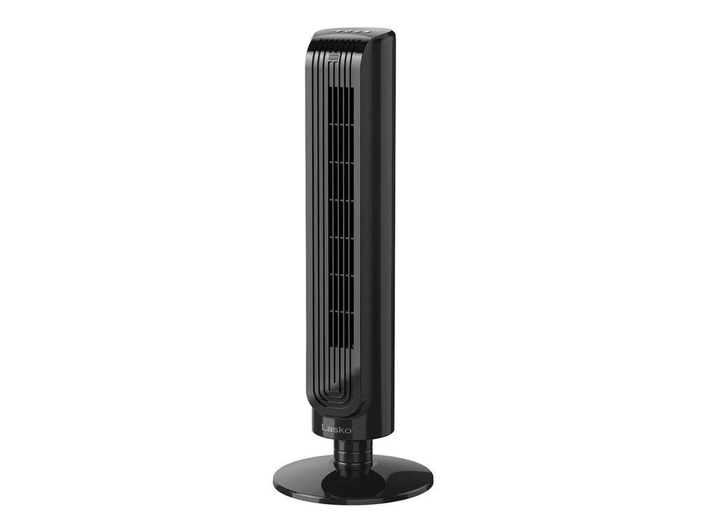Lasko 32 Inch Slim Portable 3 Speed Oscillating Tower Fan with Remote