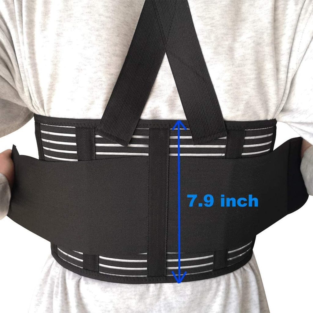 Solmyr Rib and Chest Support Brace, Broken Rib Brace, Breathable Rib Belt Sore or Bruised Ribs Support, Sternum Injuries, Dislocated Ribs Protection, Pulled Muscle Pain (L/XL)