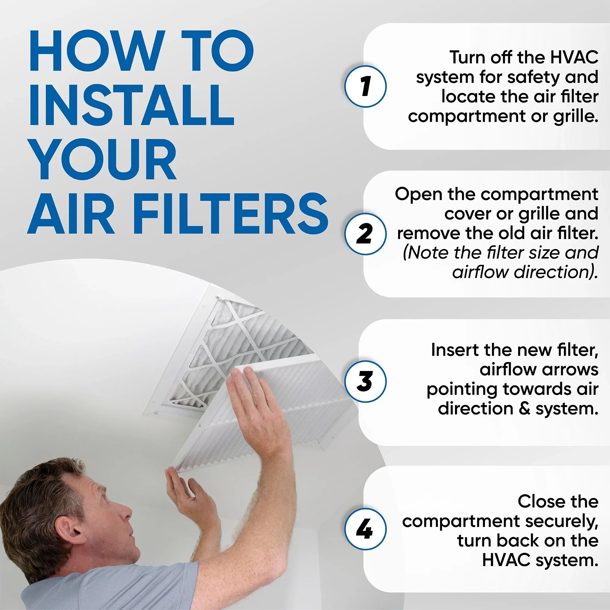 20x25x1 MERV 10 Pleated AC Furnace Air Filters by Glasfloss Industries. ( 8 Pack ) Exact Size: 19-1/2 x 24-1/2 x 7/8