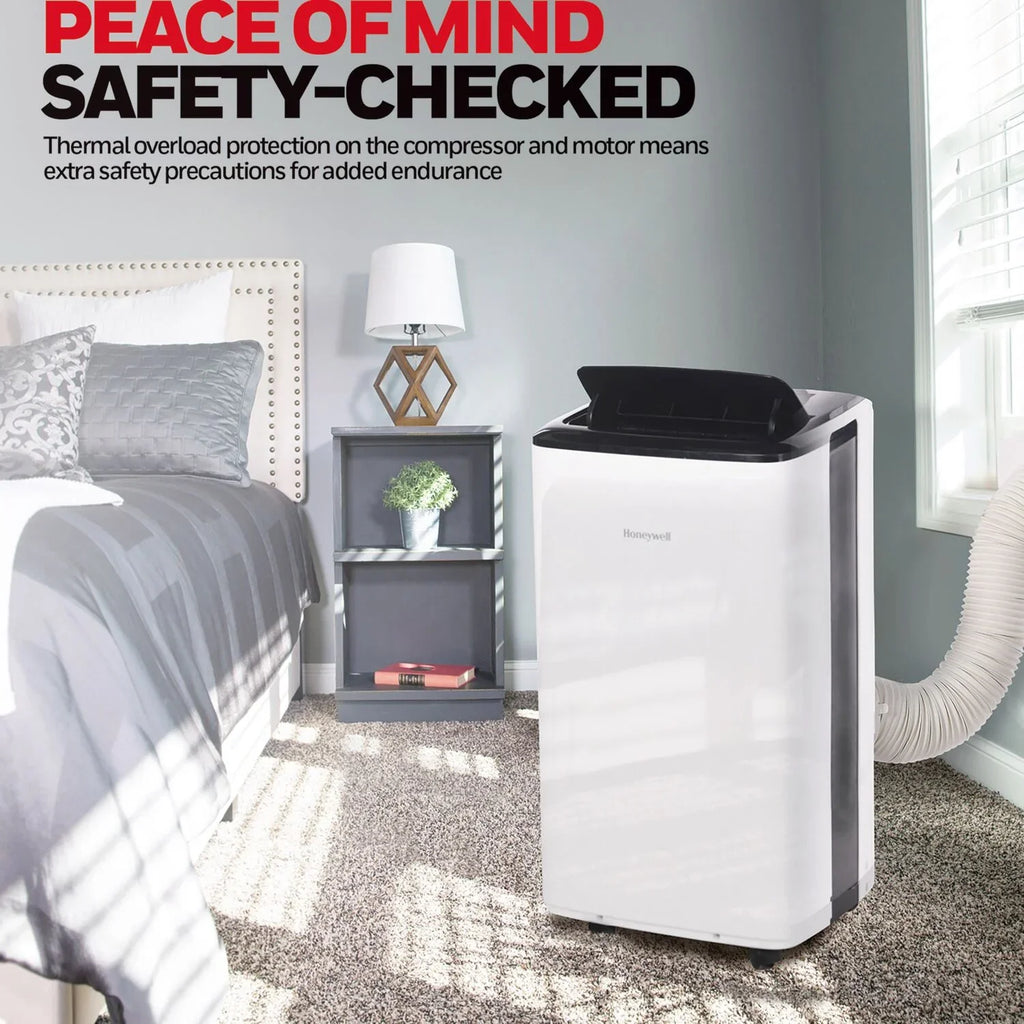 Honeywell 10,000 BTU Smart WiFi Portable Air Conditioner & Dehumidifier with Voice Control, HF0CESVWK6