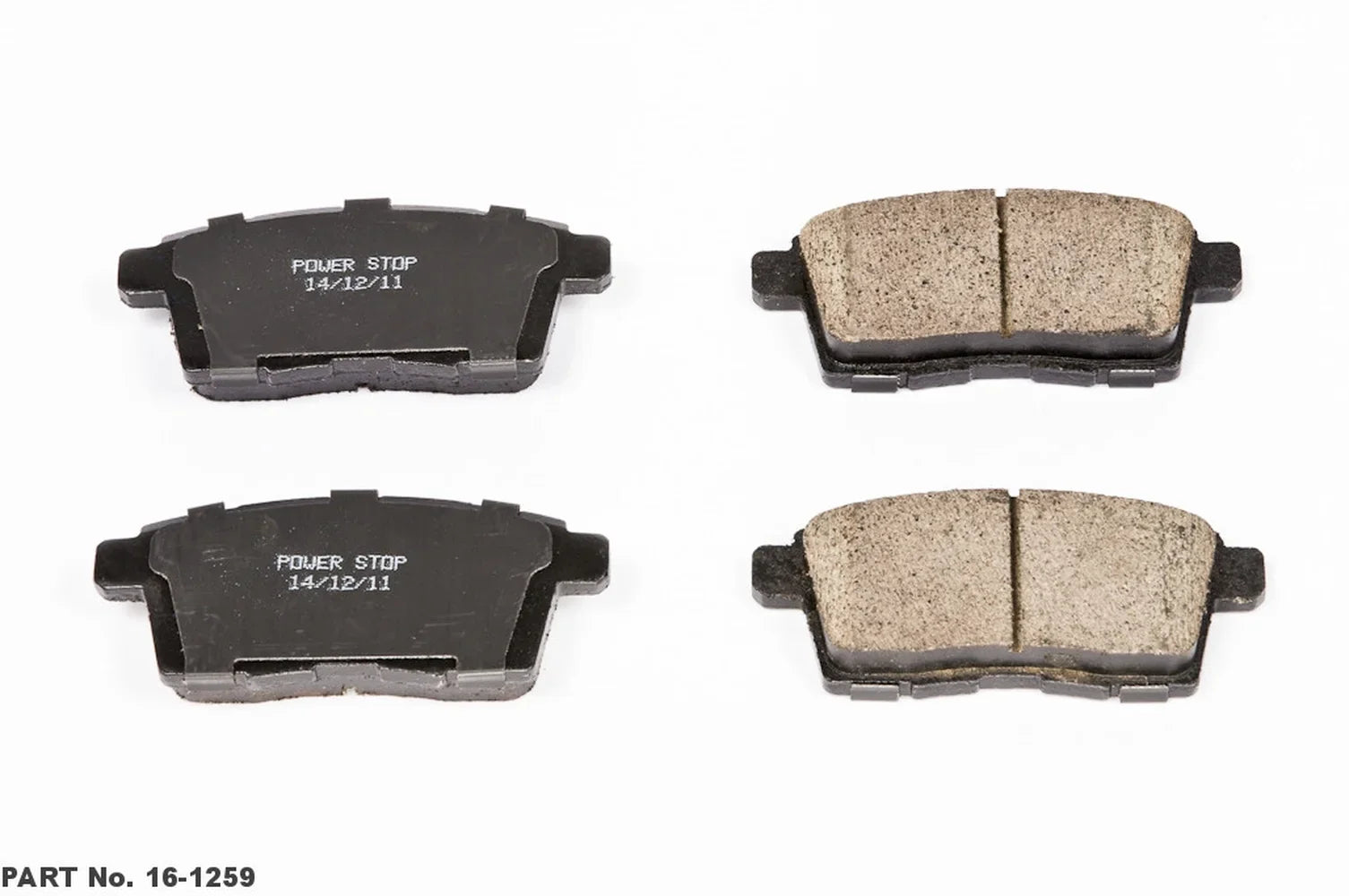 Power Stop Rear Z16 Evolution Ceramic Brake Pads 16-1259
