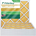 Filterbuy 12x12x1 MERV 11 Pleated HVAC AC Furnace Air Filters (6-Pack)