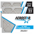 20x22x1 Air Filter by Aerostar - MERV 11, Box of 2