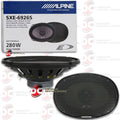 Pair Alpine SXE-6926S 6x9 280 Watt 2-Way Car Audio Coaxial Speakers
