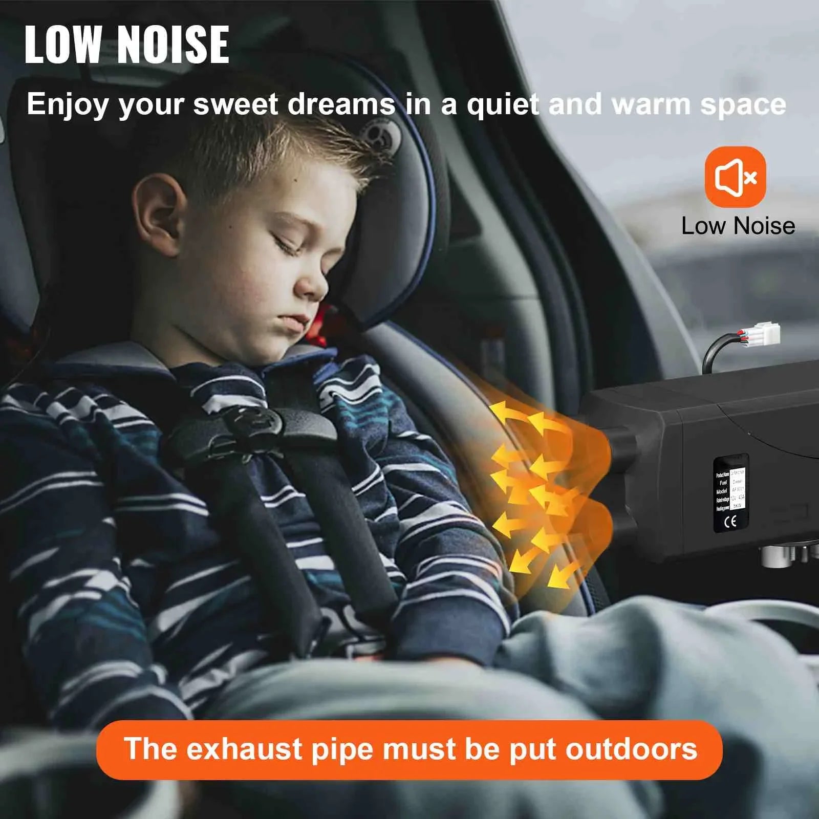 BENTISM 8KW 12V Diesel Air Heater LCD Thermostat 8000W For Trucks Vessel Car Trailer