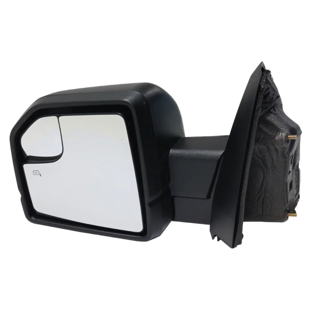 AutoShack Driver and Passenger Mirror Power Manual Folding Heated Textured Black Set of 2 Replacement 2015 2016 2017 2018 Ford F-150 2.7L 3.0L 3.3L 3.5L 5.0L V6 V8 4WD RWD KAPFO1320523PR