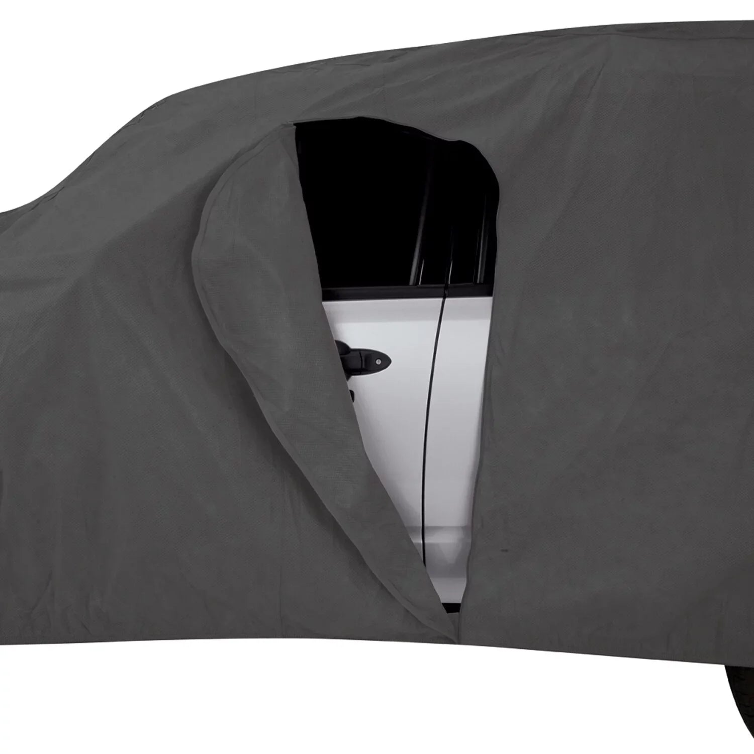 Classic Accessories OverDrive PolyPRO™ 3 Heavy-Duty Car Protection - Compact SUV or Truck Coating Up to 187"L, Charcoal